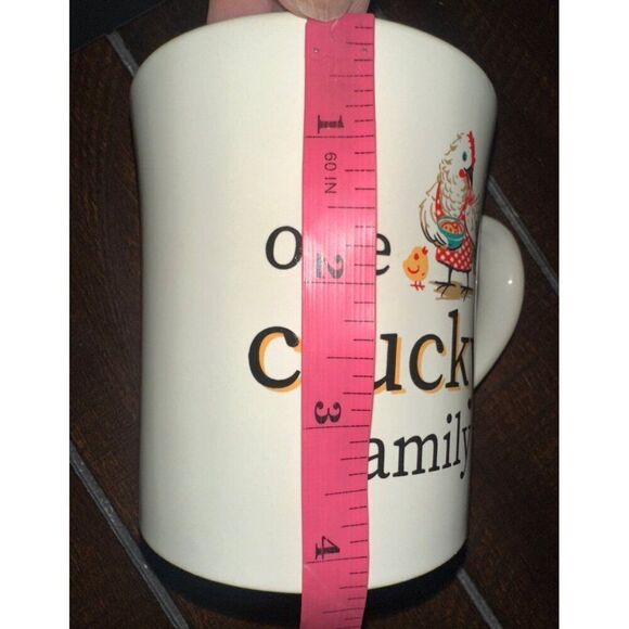 Open Road “One Clucky Family” Chicken Themed Double Sided Coffee / Tea Mug - Picture 7 of 10